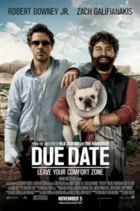 Due Date (2010) คู่แปลก ทริปป่วน ร่วมไปให้ทันคลอด